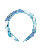 Goody Ouchless Headband For All Hair Types - Watercolor, Blue - Comfort Fit for All-Day Wear - Beautiful Design for Instant Style - Pain-Free Hair Accessories for Women, Men, Boys & Girls
