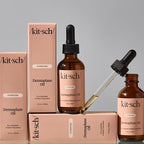 Kitsch Hydrating Dermaplane Oil, Face Shaving Oil for Women - use with Dermaplaning Tool, Razor, Shaver or Microblades for Face for Close Shave, with jojoba, vitamin E, grapeseed & argan oil - 2oz