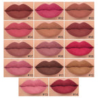 2Pcs Longwear Liquid Lip Liner Stain Marker Pen Set Long Lasting Waterproof, Mauve Dusty Pink Red Matte Permanent 24 Hour Lip Liner and Lipstick Combo, Color Stay Lipliner All Day, Lip Stains peel off