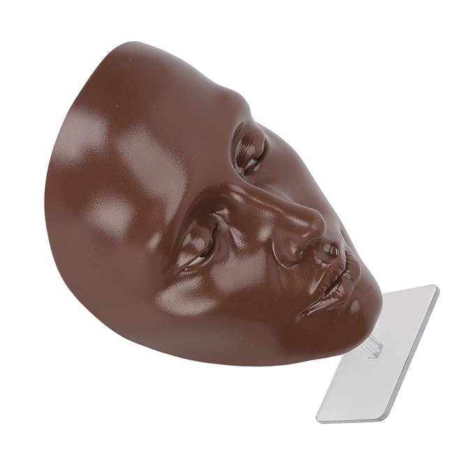 Silicone Full Face Mannequin, Makeup Mannequin 20ml