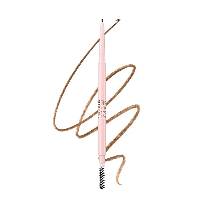 Covergirl Clean Fresh Brow Nano, 300 Auburn, Eyebrow Pencil, Ultra-Precise Tip, Waterproof, Transfer-Resistant, Built-In Spoolie, Vegan Formula, 0.001oz