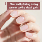 JODSONE 12PCS Gel Nail Polish Set 10 Translucent Jelly Colors Natural, Elegant & Long Lasting For Home & Salon Use