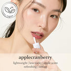 NOONI Korean Hydrating Lip Oil - Applecranberry | Long-Lasting, Moisturizing, Plumping, Revitalizing for Dry Lips, Waterproof, No Peel Off, Hydrating, Nourishing Crystal Clear, 0.12 FL Oz