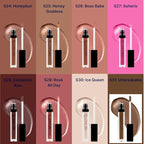 Pack of 3 Shimmer Lip Gloss for Girls & Women – Non-Sticky Lip Glosses 2.1 FL Oz Total (0.7 FL Oz Each) - High Shine Lip Gloss - Cruelty Free - (Cold Crush Collection)