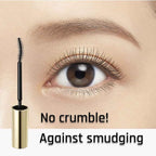 HEROINE MAKE by KISSME Mascara Duo Set | 2 Full-Size - Long & Curl Up Waterproof Mascara Black, Lengthening & Volume Fiber Tubing Mascara + Gentle Eye Makeup Remover for Waterproof Mascara