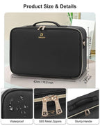 Relavel travel makeup bag with