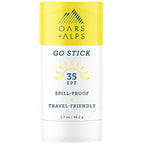 Oars + Alps Go Stick Clear SPF 35 Face Sunscreen, Skin Care Infused with Vitamin E and Antioxidants, Water and Sweat Resistant, TSA Friendly, 1.7 Oz, 1 Pack