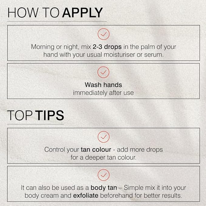 Dr Sebagh® Self Tanning Drops