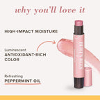 Burt's Bees 100% Natural Moisturizing Lip Shimmer, Grapefruit - 1 Tube