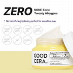 HOLIKA HOLIKA Good Cera Super Ceramide Cream | Soothing Facial Cream & Skin Moisturizer | Ceramide Cream Korean Moisturizer for Face | Deeply Nourishing Face Cream for Dry Skin 2.02 fl oz