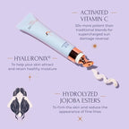 Tru Alchemy Eye Elixir Cooling Eye Treatment Cream - Dark Circle Eye Cream for Puffiness and Bags Under Eyes - Caffeine, Hyaluronic Acid, Vitamin C