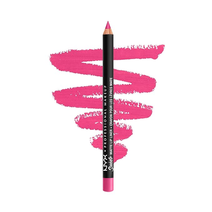 NYX PROFESSIONAL MAKEUP Suede Matte Lip Liner, Vegan Vegan