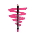 NYX PROFESSIONAL MAKEUP Suede Matte Lip Liner, Vegan Formula - Pink Lust (Hot Pink)
