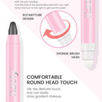 Kaely 2in1 Cream Eye Shadow Brightener Sticks for Eyes, Pencil Eyeshadow Applicator Stick Waterproof Pigmented, Eye Shadow Palette Highlighter Makeup, sombras para ojos, 03 Pearl Black Shimmer