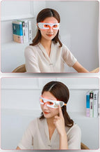 Enhance Collagen, Smooth Wrinkles, Reduce Puffiness, and Firm Skin with Advanced LED Light Therapy Technology, Red Light Therapy Eye Mask for Wrinkles