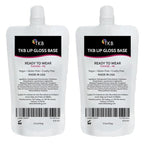 TKB Lip Gloss Base (Flexagel ME)| Clear Lip Gloss Base for DIY Lip Gloss| Ready-to-Wear| Moisturizing, High Shine, Crystal Clear, Vegan, Gluten and Cruelty free| Made in USA (5.5 Ounce (Pack of 2))