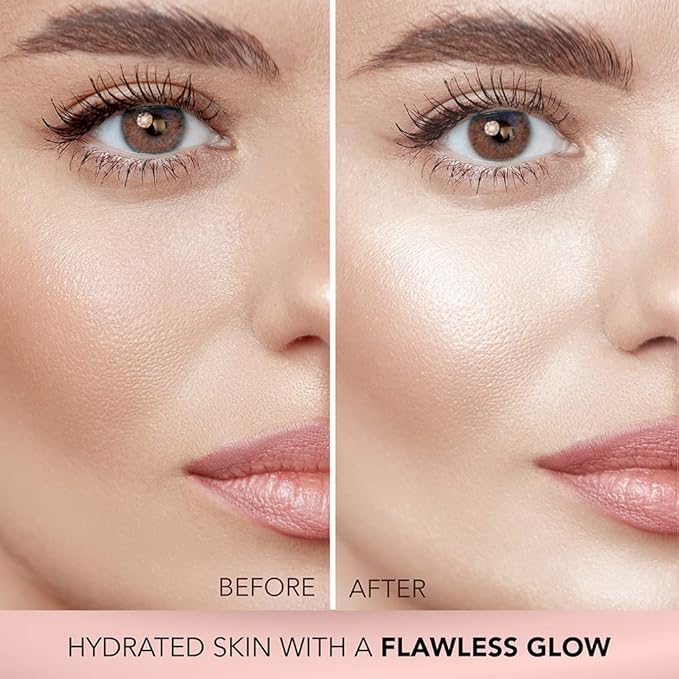 Strobe Cream - Rose Gold | with Shea Butter & Hyaluronic Acid | Hydrating & Illuminating Makeup | for Radiant Dewy Skin | 1.01 Fl Oz (30ml)