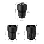 Ambition Soldier P3 Disposable Tattoo Grips - 12Pcs 32mm Professional Tattoo Rubber Grip Cover with Click Adjust System Supply for Rotary Soldier, Zetton, Torped & Shura Tattoo Pen Machine Gun