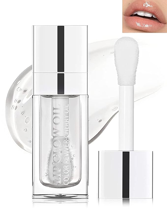 Plumping Lip Glow Oil, Hydrating Tinted