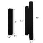 TOPZEA 118 Pack Lip Gloss Packaging Boxes, Kraft Paper Empty Lipgloss Packaging Cases Bulk Black Wrapping Box for Essential Oil, Mascara Tube, Perfume Sample, Small Business