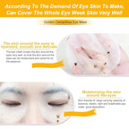 Gold osmanthus eye mask,24k gold