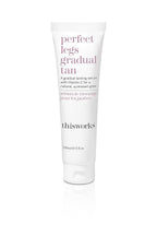 This Works Perfect Legs Gradual Tan, Self Tanner with Vitamin E & Shea Butter, 150ml