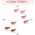 Chewy Lip Glaze, High Shine Lip Gloss, Korean Beauty (GZ05 Apple Dew, 3.5 grams)