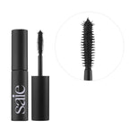 Saie Mini Mascara 101 - Lash Lengthening Mascara for Thick, Bold, Lifted Lashes - Buildable Eye Makeup Formulated to Strengthen and Condition with Rich Nutrients - Black (0.17 oz)