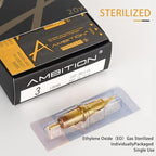 Ambition Glory Tattoo Cartridges #12 Standard 5RL Needles Disposable 20pcs 0.35mm 5 Round Liner for Rotary Tattoo Machine Supply