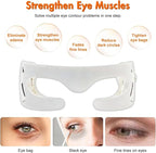 Enhance Collagen, Smooth Wrinkles, Reduce Puffiness, and Firm Skin with Advanced LED Light Therapy Technology, Red Light Therapy Eye Mask for Wrinkles