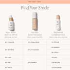 ILIA - Skin Rewind Complexion Stick - Foundation + Concealer + Skincare | Non-Toxic, Vegan, Cruelty-Free, Clean Makeup (11W - Willow, 0.35 oz | 10 g)