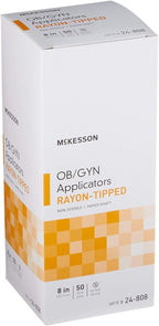 Mckesson ob/gyn applicators rayon tipped,
