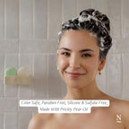 Nopalera Shampoo Bar - Balance and Repair, For Oily Hair, Color Safe, Paraben Free, Silicone & Sulfate Free, Made With Prickly Pear Oil (3.65 oz)