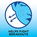 Amazon Brand - Solimo Oil-free Pink Grapefruit Facial Scrub, 2% Salicylic Acid Acne Medication, Dermatologist Tested, 4.2 fl oz (Pack of 3)