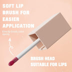 4 Pcs Hydrating Lip Gloss, ICE/MOON/SILK/PETAL High Moisturizing Oil Tint with Hyaluronic Acid, High Shine for Plumper Looking Lips (#A)