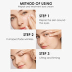 Eye Cream, STCORPS7 Vibrant Glamour Silk Protein Anti-Wrinkle And Firming Eye Cream For Wrinkles, Fine Lines, Dark Circles, Puffiness & Bags, 20g