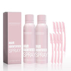 2pcs Hair Identifier Spray for Face Shaving, Skin Body Hair Identifying Spray With Razors,Hair identifier for Face Dermaplaning, Moisturizing and Skin Care Dermaplaner