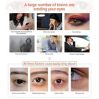 Under Eye Patches - 30 Pairs Collagen Eye Mask Eye Patches for Puffy Eyes and Dark Circles, Gel Under Eye Mask, Black