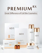 GD11 Premium RX Revitalizing Eye Cream | Anti-Aging & Anti-Wrinkle Cream for Elasticity Care with Stem Cell Extract & Shea Butter | Hydrating, Soothing, and Cooling Cream with Metal Massager, 1.01 oz.