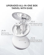 Soft Magnetic Eyelashes Kit with Applicator, No.12 Iris Black, Reusable Glue-free Wispy Magnetic Lashes, Cruelty-free False Lashes, Waterproof, Lightweight, Suit for Heavy Makeup