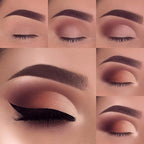 Professional Shader Eyeshadow Brush, EIGSHOW Flat Tapered Blending Brush with Dense Soft Bristles for Eye Shadow Application, for Cream Powder (E801)