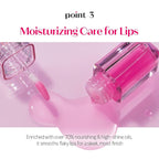 ETUDE Dear Darling Oil Tint #6 Pink Oil 4.2g | High Moisturizing and Strong Hydrating Lip Oil/Lip Gloss | Smooth and Moist Lips | Non-Sticky Lip Oil Tint For Dry Lips | K-beauty