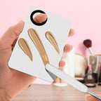 Foundation Spatula Set - Stainless Steel Makeup Mixing
