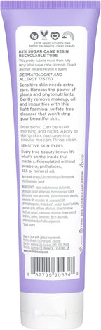 Pacifica Beauty, Vegan Ceramide Face Wash + Face Lotion Set, Cleanser, Moisturizer, Sensitive Skin, Dermatologist + Allergy Tested, Eczema Association Approved, Fragrance Free, Vegan
