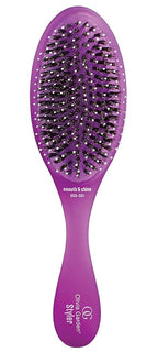 Olivia Garden Smooth & Shine Styler Brush, Purple