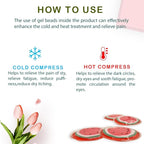 Reusable eye gel pad, eye