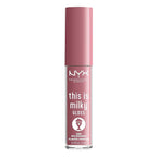 NYX PROFESSIONAL MAKEUP This Is Milky Gloss, Lip Gloss with 12 Hour Hydration, Vegan - Ube Milkshake (Mauve Purple)
