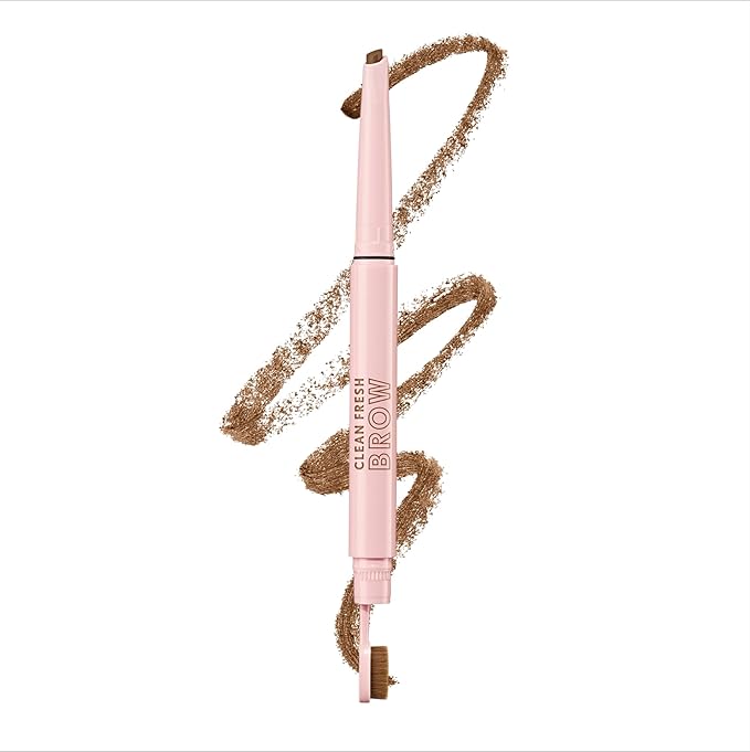 Covergirl Clean Fresh Brow Filler Pomade, 300 Auburn, Eyebrow Pencil, Ultra-Precise Tip, Creamy Formula, Highly Pigmented, Soft Matte Finish, Vegan Formula, 0.007oz