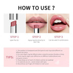 2PCS Honey Lipstick Tinted Lip Balm - Sheer Hydrating for All Skin Tones - Moisturizing Lip Color, Nourishing for Dry Lips (Pink)