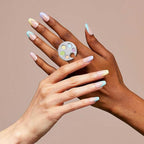 4 Pack Mini Nail Paint Art Palette Finger